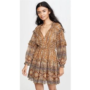 Ulla Johnson Erisa Dress Ochre Mini Dress Size 2